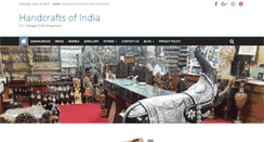 Desktop Screenshot of handcraftsofindia.com
